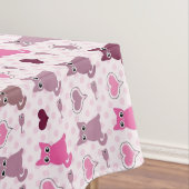 Nappe Motif mignon de filles de chaton (In Situ)