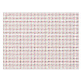 Nappe Motif mignon de griffonnage d'ananas et de (Devant (Horizontal))