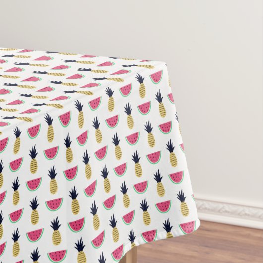 Nappe Motif mignon de griffonnage d'ananas et de (In Situ)