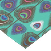 Nappe motif mignon de plume de paon (Angle)