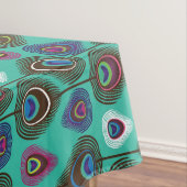 Nappe motif mignon de plume de paon (In Situ)