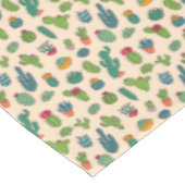 Nappe Motif mignon de position de cactus (Angle)
