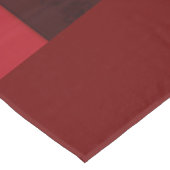 Nappe Motif moderne abs en soie rouge transparente doubl (Angle)