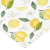 Nappe Motif moderne citron (Angle)
