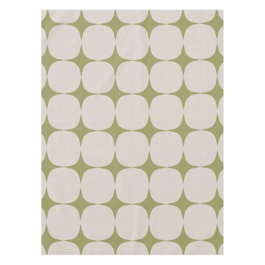 Nappe Motif moderne design du milieu du siècle moderne (Devant)