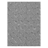 Nappe Motif moderne diamant carrés vérifications noir bl (Devant)