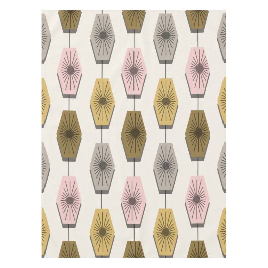 Nappe Motif moderne du milieu du siècle (Devant)