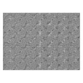 Nappe Motif moderne losanges carrés damier noir blanc  (Devant (Horizontal))