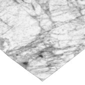 Nappe Motif moderne noir et blanc de marbre de Faux (Angle)