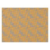 Nappe Motif moderne orange gris jaune bleu (Devant (Horizontal))