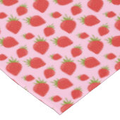 Nappe Motif moderne populaire à la mode de fraise rose r (Angle)