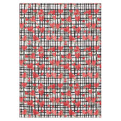 Nappe Motif moderne Tartan Red Heart (Devant)