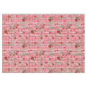 Nappe Motif moderne Tartan Red Heart (Devant (Horizontal))