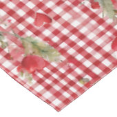 Nappe Motif moderne Tartan Red Heart (Angle)