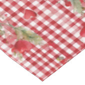 Nappe Motif moderne Tartan Red Heart (Angle)