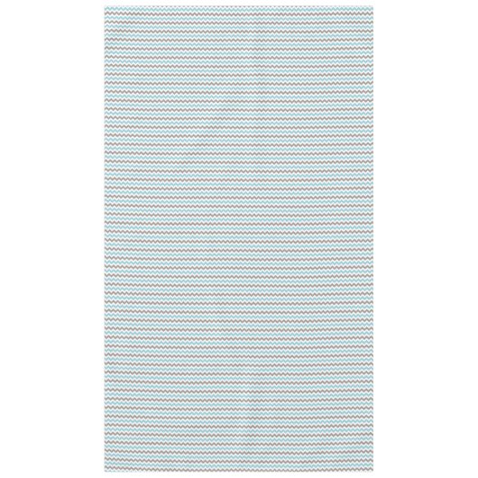 Nappe Motif moderne tendance Blue Grey Chevron (Devant)