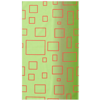 Nappe Motif moderne vert géométrique