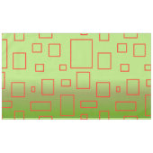 Nappe Motif moderne vert géométrique (Devant (Horizontal))