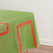 Nappe Motif moderne vert géométrique (In Situ)