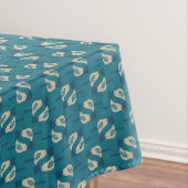 Nappe motif montrant des oiseaux (In Situ)