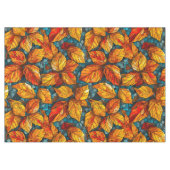 Nappe Motif mosaïque d'automne (Devant (Horizontal))