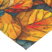 Nappe Motif mosaïque d'automne (Angle)