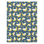 Nappe Motif mouton, Mouton couché, Lune, Étoiles (Devant)