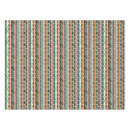 Nappe motif multicolore Abstrait (Devant (Horizontal))