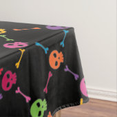 Nappe Motif multicolore avec des crânes (In Situ)