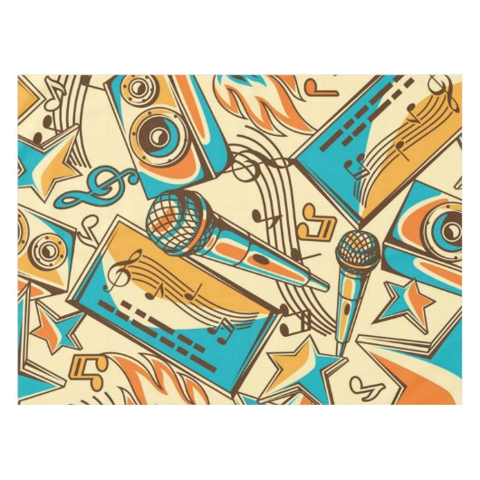 Nappe Motif musical (Devant (Horizontal))