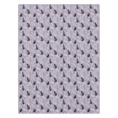 Nappe Motif mystique de chat noir et papillon | Cuisine (Devant)