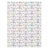 Nappe Motif natif coloré (Devant)