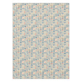 Nappe Motif nautique de journal (Devant)