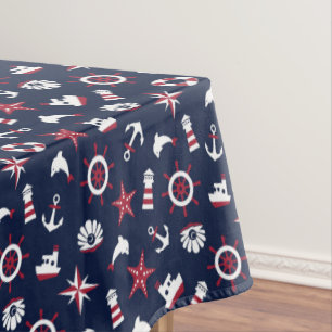 Nappe Motif nautique de mer