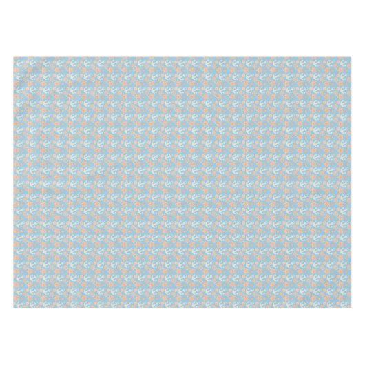 Nappe Motif nautique en pastel (Devant (Horizontal))