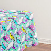Nappe Motif Neon Lightning Bolts & Stars (In Situ)