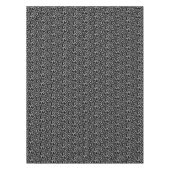 Nappe Motif noir blanc de couleur moderne (Devant)