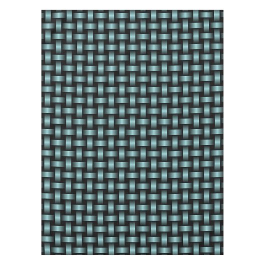 Nappe Motif noir bleu (Devant)