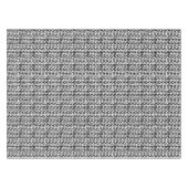 Nappe Motif noir de courses de brosse (Devant (Horizontal))