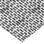 Nappe Motif noir de courses de brosse (Angle)