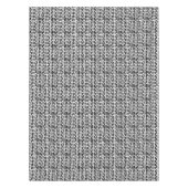 Nappe Motif noir de courses de brosse (Devant)