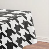 Nappe Motif noir et blanc de pied-de-poule (In Situ)