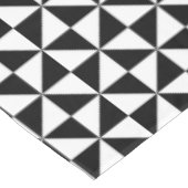 Nappe Motif noir et blanc de triangle (Angle)