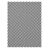 Nappe Motif noir et blanc de triangle (Devant)
