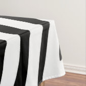 Nappe Motif noir et blanc d'impression de zèbre (In Situ)