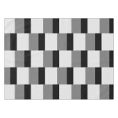 Nappe Motif noir et gris simple (Devant (Horizontal))