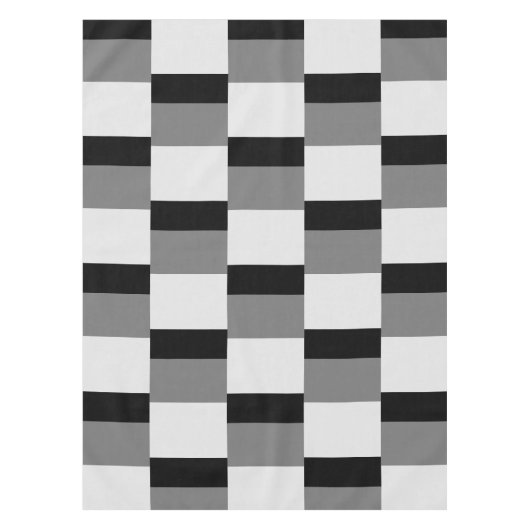 Nappe Motif noir et gris simple (Devant)
