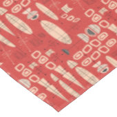 Nappe Motif noir noir noir moderne rétro (Angle)