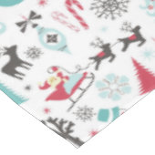 Nappe Motif nordique de Noël (Angle)