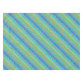 Nappe Motif numérique tissé Abstrait coloré (Devant (Horizontal))